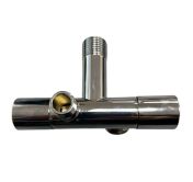 Кран за стояща батерия и пералня или миялна 3/8х1/2х3/4-страничен керамичен MELSCHER  AV008