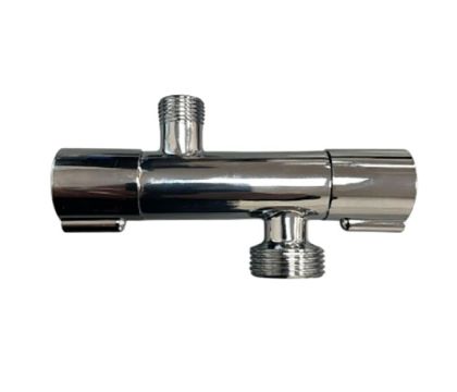 Кран за стояща батерия и пералня или миялна 3/8х1/2х3/4-страничен керамичен MELSCHER  AV008