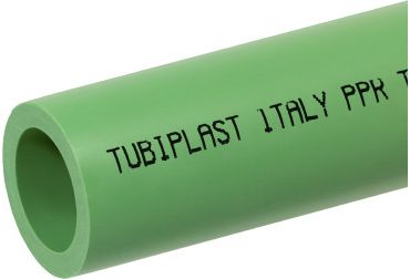 Тръба ПП ф20х3,4 PN20-TUBIPLAST ITALY/ЗЕЛЕН/