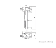 Пълнещо 3/8 универсално /за структури и казанчета/ OLI ONE