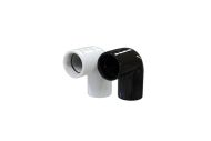 Коляно ПВЦф20/90° напорно /без лепене/ с гарнитури /бяло/-made in Italy