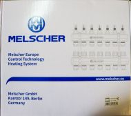 Колектори INOX комплект 2бр за подово 1х12линии-MELSCHER